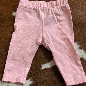Pink Glitter Kids Leggings